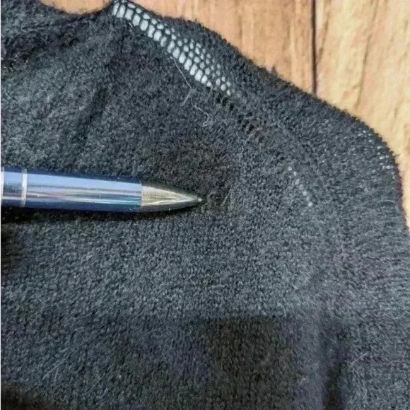 Madewell Coffeehouse Black Open Cardigan Size L new without‎ tag - Picture 4 of 8